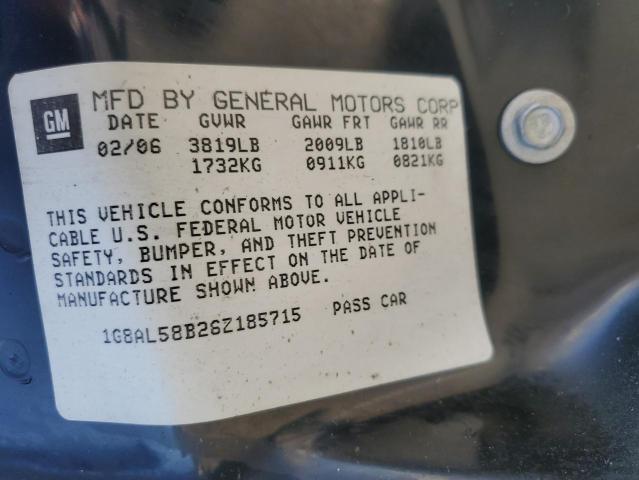 1G8AL58B26Z185715 - 2006 SATURN ION LEVEL 3 GRAY photo 12