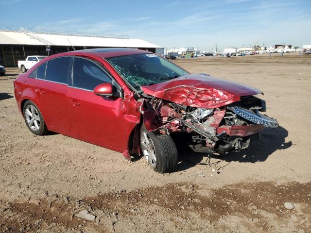 1G1PE5SB4E7103960 - 2014 CHEVROLET CRUZE LT RED photo 4