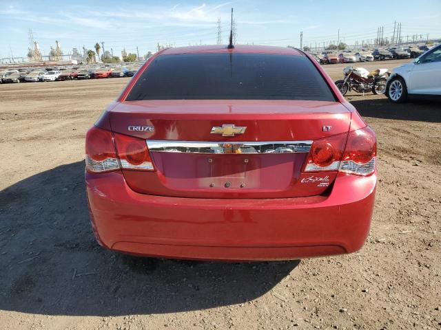 1G1PE5SB4E7103960 - 2014 CHEVROLET CRUZE LT RED photo 6