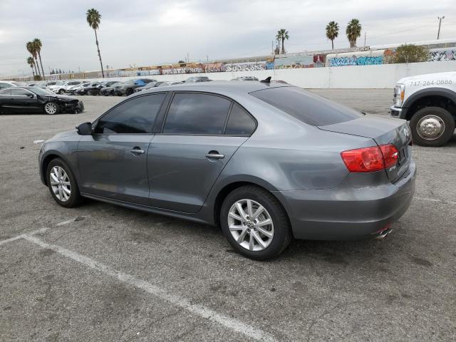 3VWDP7AJ0CM322195 - 2012 VOLKSWAGEN JETTA SE GRAY photo 2