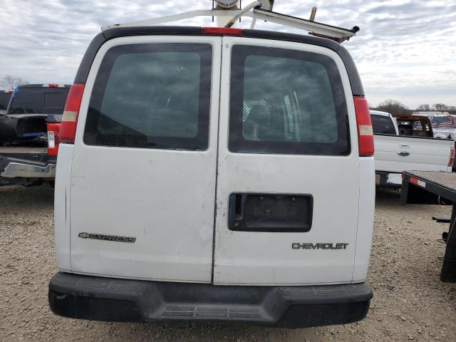 1GCGG25V061174759 - 2006 CHEVROLET EXPRESS G2 WHITE photo 6