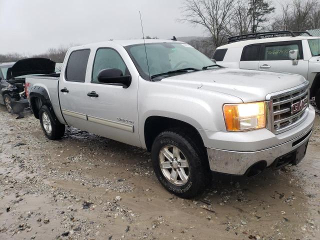 3GTP2VE39BG260520 - 2011 GMC SIERRA K1500 SLE SILVER photo 4