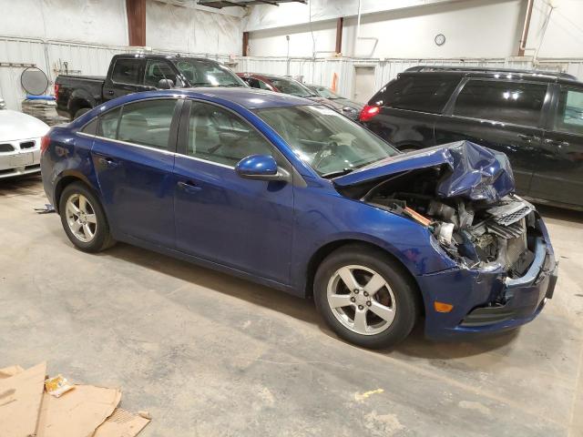 1G1PF5SC1C7332826 - 2012 CHEVROLET CRUZE LT BLUE photo 4