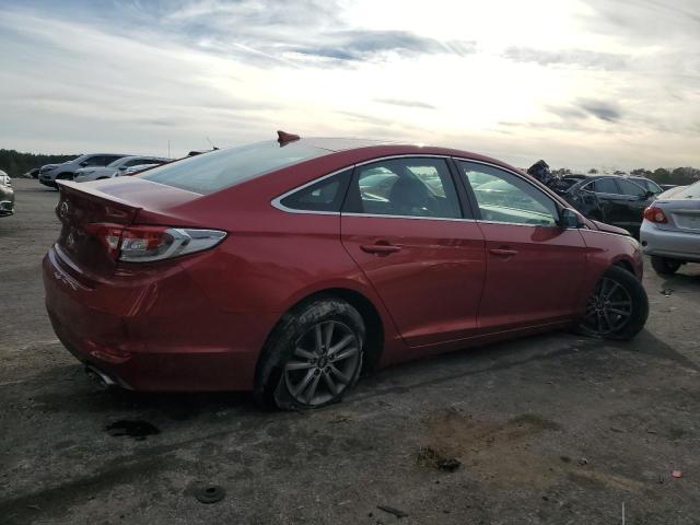 5NPE24AF6HH486838 - 2017 HYUNDAI SONATA SE BURGUNDY photo 3