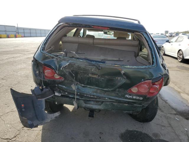 JT6HF10U8X0072155 - 1999 LEXUS RX 300 GREEN photo 6