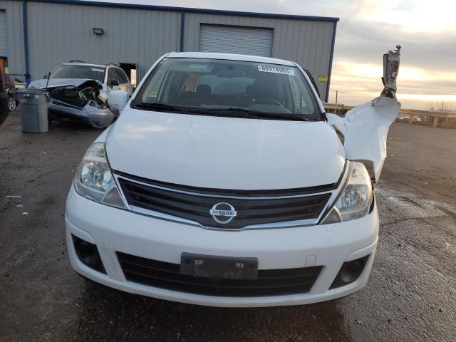 3N1BC1CP4AL454998 - 2010 NISSAN VERSA S WHITE photo 5