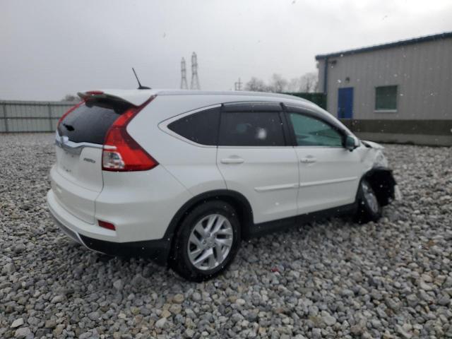 5J6RM4H7XFL073737 - 2015 HONDA CR-V EXL WHITE photo 3