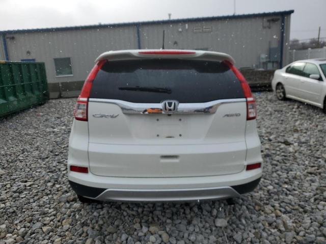 5J6RM4H7XFL073737 - 2015 HONDA CR-V EXL WHITE photo 6