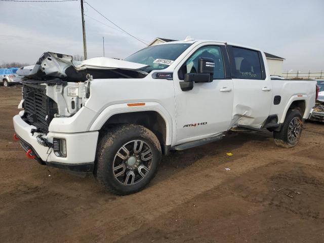 1GT49PE71NF115717 - 2022 GMC SIERRA K2500 AT4 WHITE photo 1