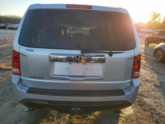 5FNYF3H57CB040987 - 2012 HONDA PILOT EXL SILVER photo 6