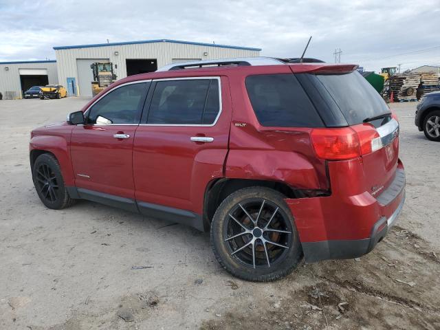 2GKFLYE38E6347971 - 2014 GMC TERRAIN SLT RED photo 2