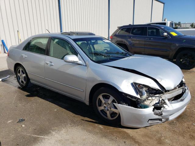 JHMCN36596C003472 - 2006 HONDA ACCORD HYBRID SILVER photo 4