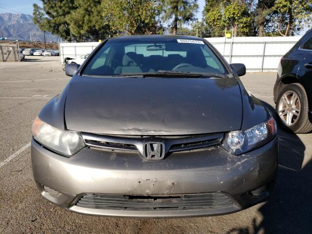 2HGFG12667H537606 - 2007 HONDA CIVIC LX GRAY photo 5