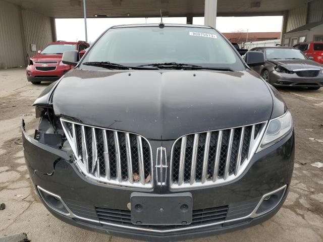 2LMDJ8JK1BBJ05256 - 2011 LINCOLN MKX BLACK photo 5