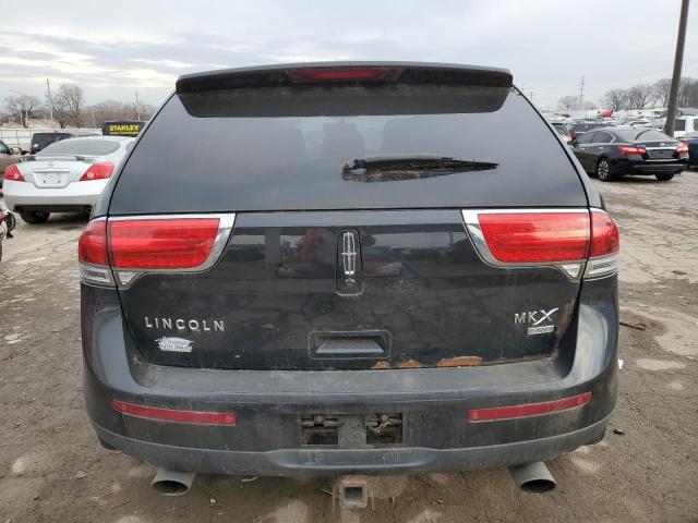 2LMDJ8JK1BBJ05256 - 2011 LINCOLN MKX BLACK photo 6