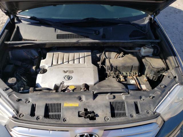 5TDBK3EH3CS098283 - 2012 TOYOTA HIGHLANDER BASE Синій фото 12