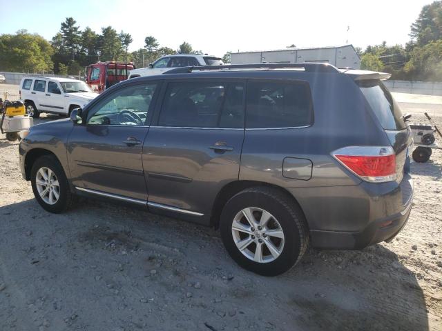 5TDBK3EH3CS098283 - 2012 TOYOTA HIGHLANDER BASE Синій фото 2