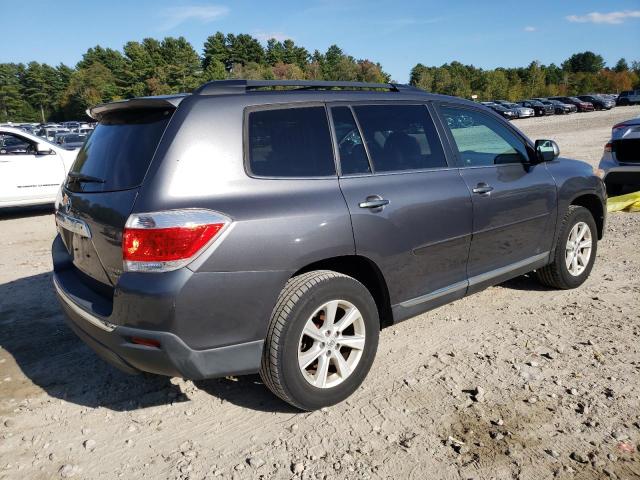 5TDBK3EH3CS098283 - 2012 TOYOTA HIGHLANDER BASE Синій фото 3