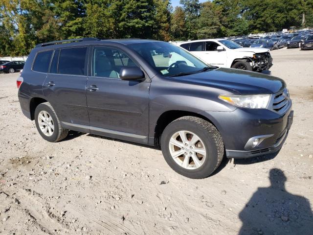 5TDBK3EH3CS098283 - 2012 TOYOTA HIGHLANDER BASE Синій фото 4