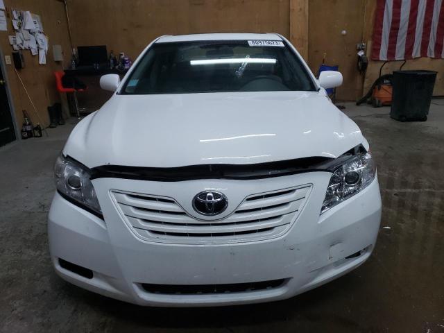 4T1BE46K07U696965 - 2007 TOYOTA CAMRY CE WHITE photo 5