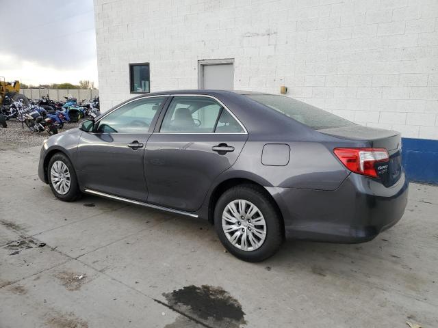 4T4BF1FK0CR237141 - 2012 TOYOTA CAMRY BASE GRAY photo 2