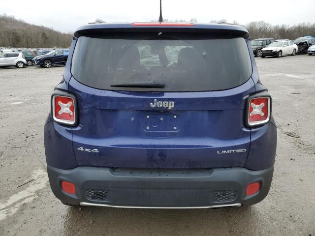 ZACCJBDB4HPF96057 - 2017 JEEP RENEGADE LIMITED BLUE photo 6