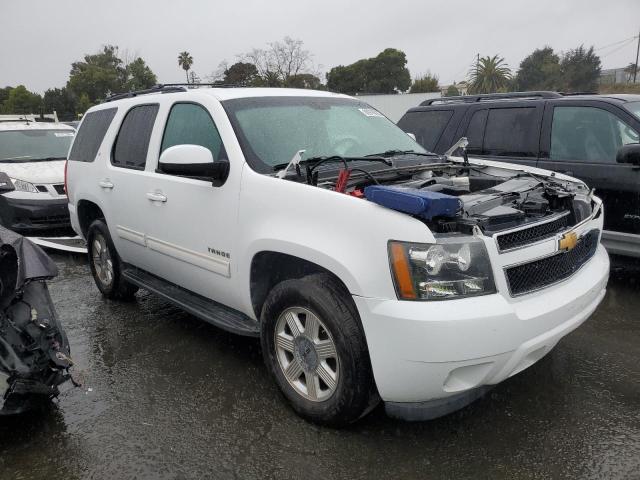 1GNSKBE06CR204297 - 2012 CHEVROLET TAHOE K1500 LT WHITE photo 4