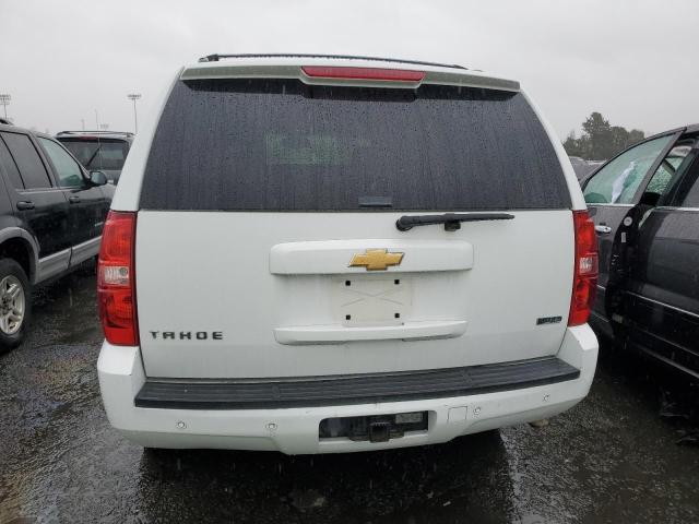 1GNSKBE06CR204297 - 2012 CHEVROLET TAHOE K1500 LT WHITE photo 6