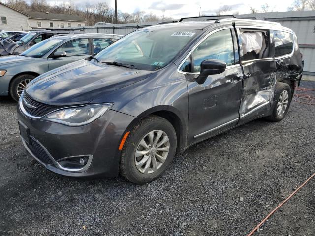 2C4RC1BG4JR204614 - 2018 CHRYSLER PACIFICA TOURING L GRAY photo 1