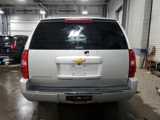 1GNSKKE79ER213995 - 2014 CHEVROLET SUBURBAN K1500 LTZ SILVER photo 6