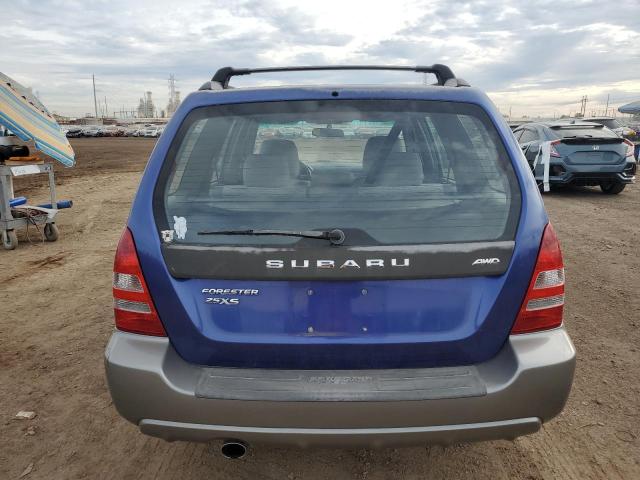 JF1SG65613H714705 - 2003 SUBARU FORESTER 2.5XS BLUE photo 6