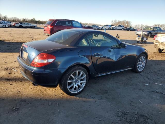 WDBWK56F95F012292 - 2005 MERCEDES-BENZ SLK 350 BLUE photo 3