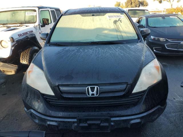 JHLRE38348C043276 - 2008 HONDA CR-V LX BLACK photo 5