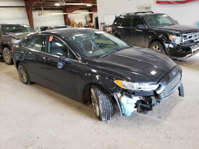 3FA6P0H91DR214208 - 2013 FORD FUSION SE BLACK photo 4