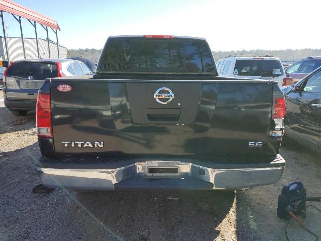 1N6BA07B75N536853 - 2005 NISSAN TITAN XE BLACK photo 6