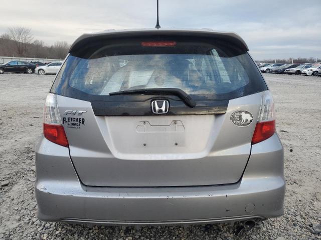 JHMGE88459S054366 - 2009 HONDA FIT SPORT SILVER photo 6