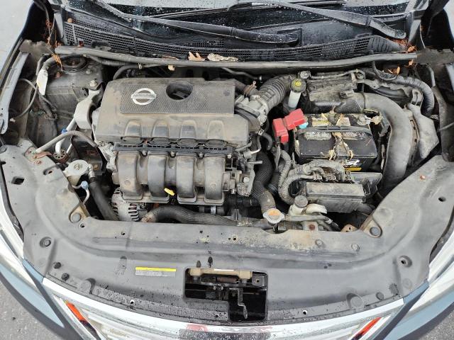 1N4AB7AP6DN910530 - 2013 NISSAN SENTRA S BLUE photo 11