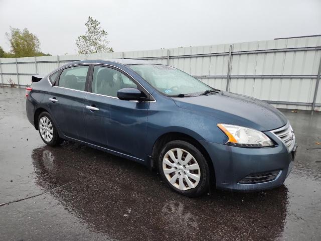 1N4AB7AP6DN910530 - 2013 NISSAN SENTRA S BLUE photo 4