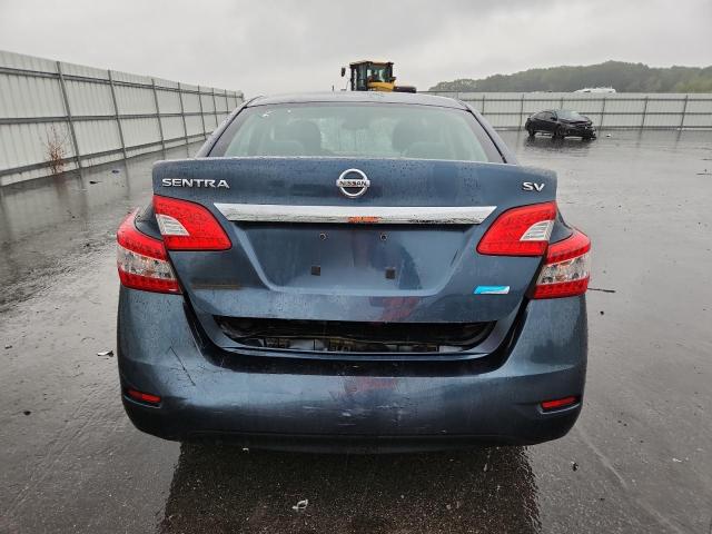 1N4AB7AP6DN910530 - 2013 NISSAN SENTRA S BLUE photo 6