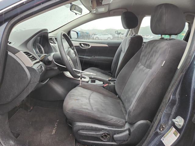 1N4AB7AP6DN910530 - 2013 NISSAN SENTRA S BLUE photo 7
