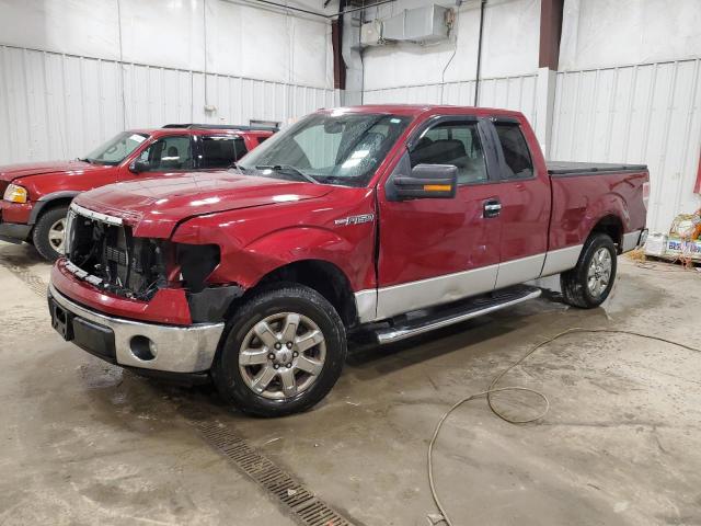 1FTFX1CF4EFA68950 - 2014 FORD F150 SUPER CAB RED photo 1