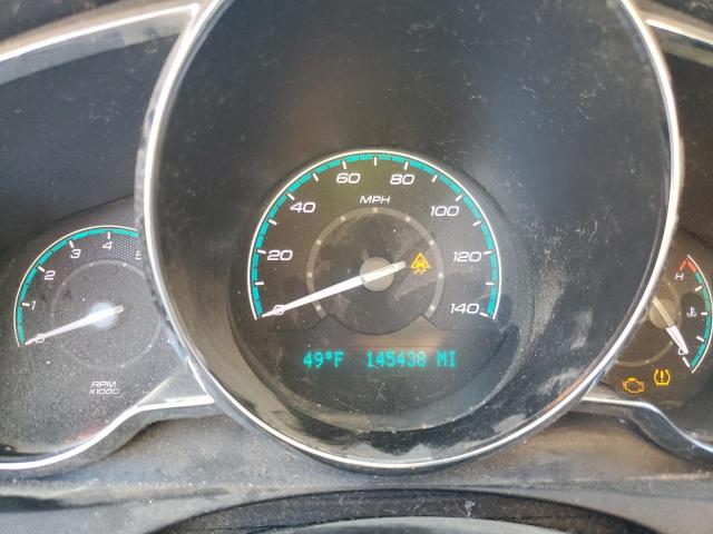 1G1ZC5E15BF113254 - 2011 CHEVROLET MALIBU 1LT Қара фото 9