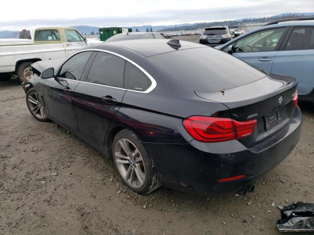 WBA4J3C57JBG90892 - 2018 BMW 430XI GRAN COUPE BLACK photo 2