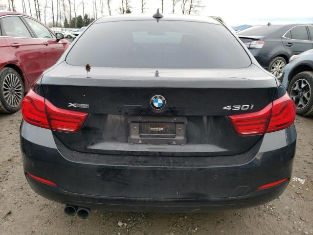 WBA4J3C57JBG90892 - 2018 BMW 430XI GRAN COUPE BLACK photo 6