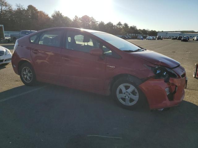 JTDKN3DU7A5226081 - 2010 TOYOTA PRIUS RED photo 4