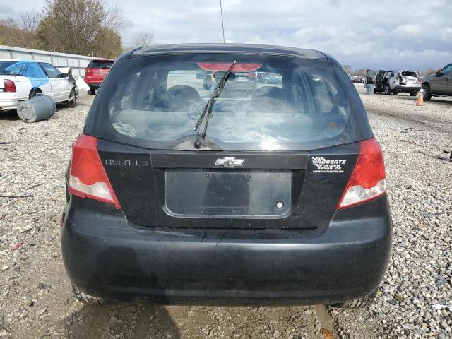 KL1TD62695B359372 - 2005 CHEVROLET AVEO BASE Qara foto 6