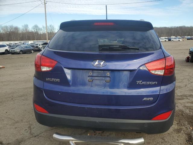 KM8JUCAC1CU544793 - 2012 HYUNDAI TUCSON GLS BLUE photo 6