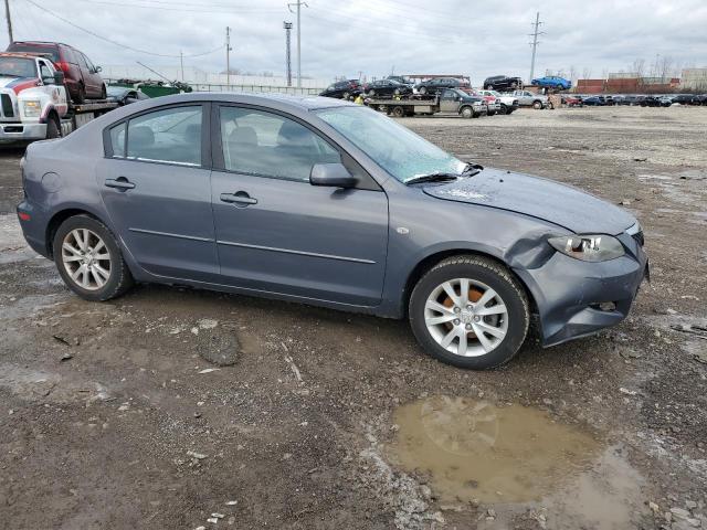 JM1BK32F971683701 - 2007 MAZDA 3 I GRAY photo 4