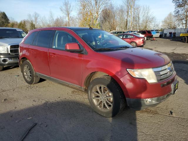 2FMDK48C88BB28574 - 2008 FORD EDGE SEL BURGUNDY photo 4