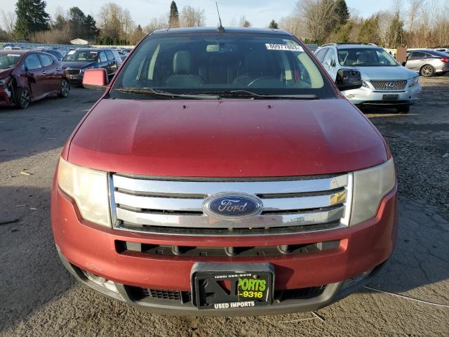 2FMDK48C88BB28574 - 2008 FORD EDGE SEL BURGUNDY photo 5